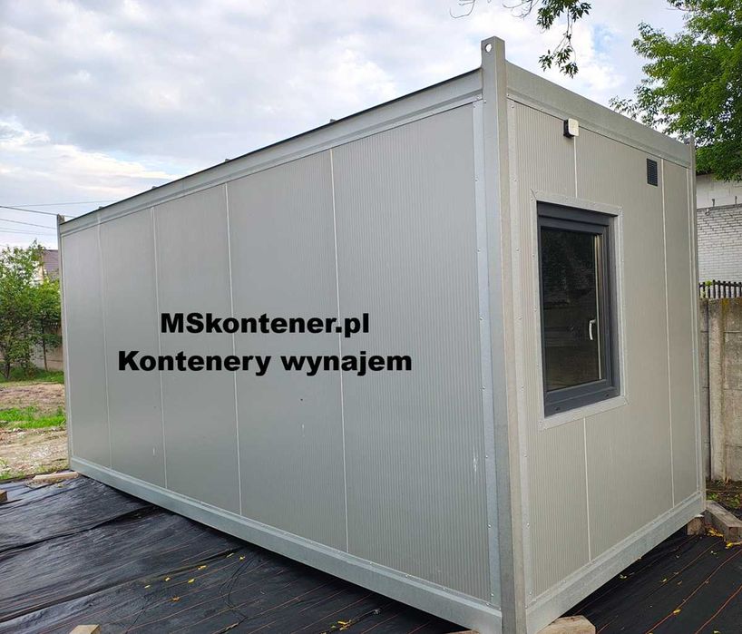 Kontener socjalny mieszkalny z łóżkami 4 os. WYNAJEM
