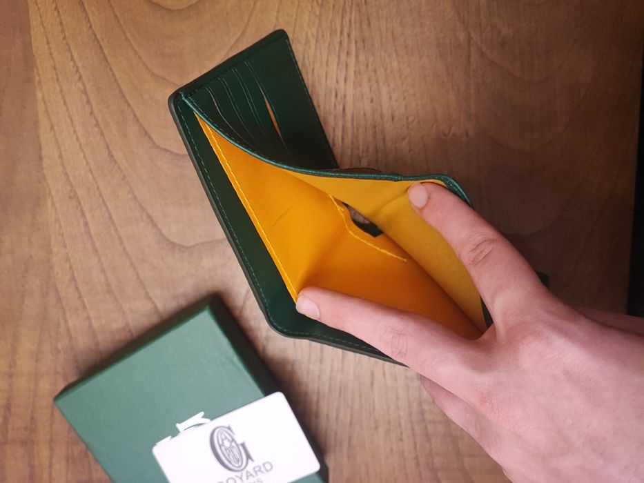Carteira Goyard verde