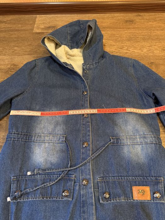 Продам джинсовую парку