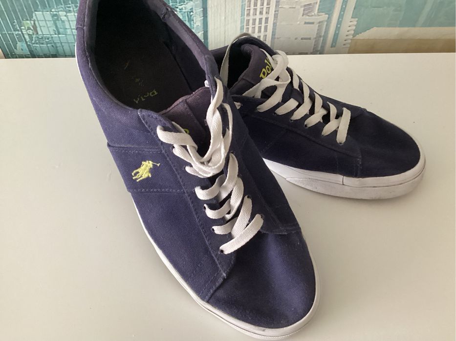 Oryginalne trampeczki Ralph Lauren roz 44