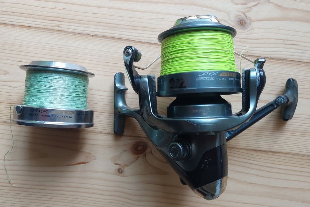 Kołowrotek OKUMA ORYX RX 65 z dodatkową szpulą