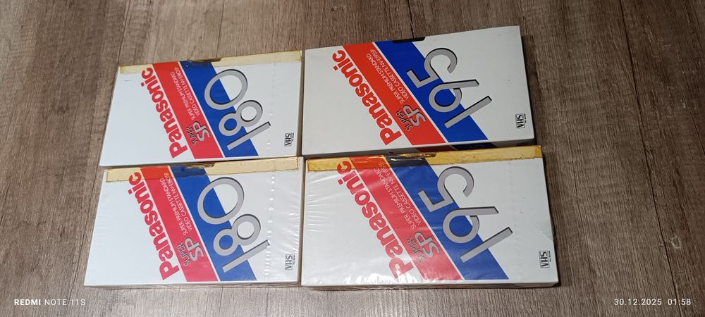 Video kasety 11 sztuk