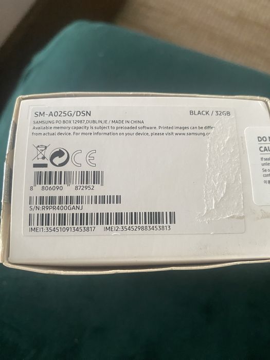 Samgung A02- SM-025G/DSN