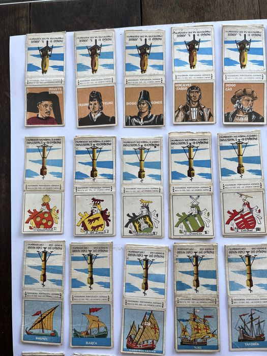 Coleção 33 capas de fósforos do V Centenário dos Descobrimentos Portugueses (33 Capas de Fósforos)