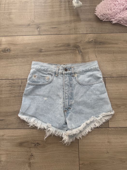 Szorty spodenki wysoki stan