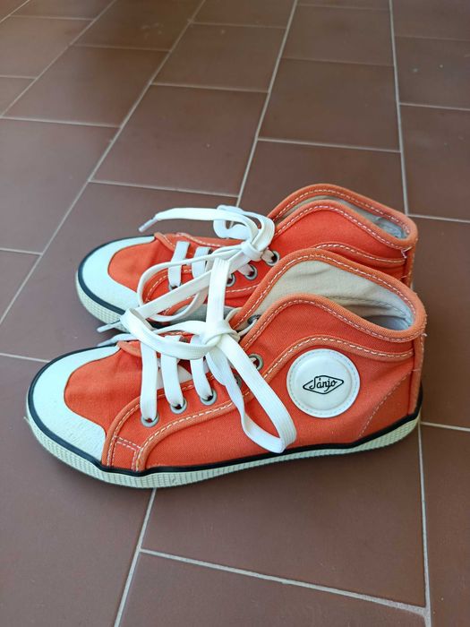 Tênis senhora laranja Sanjo