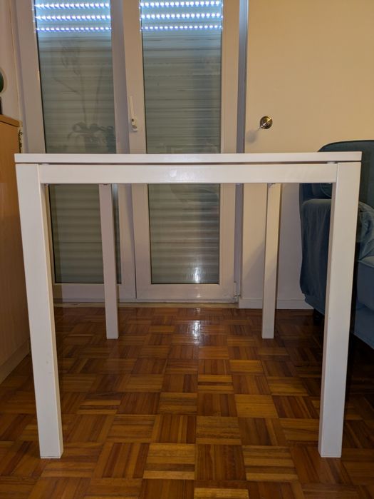 Mesa IKEA MELLTORP Branca 75*75 cm