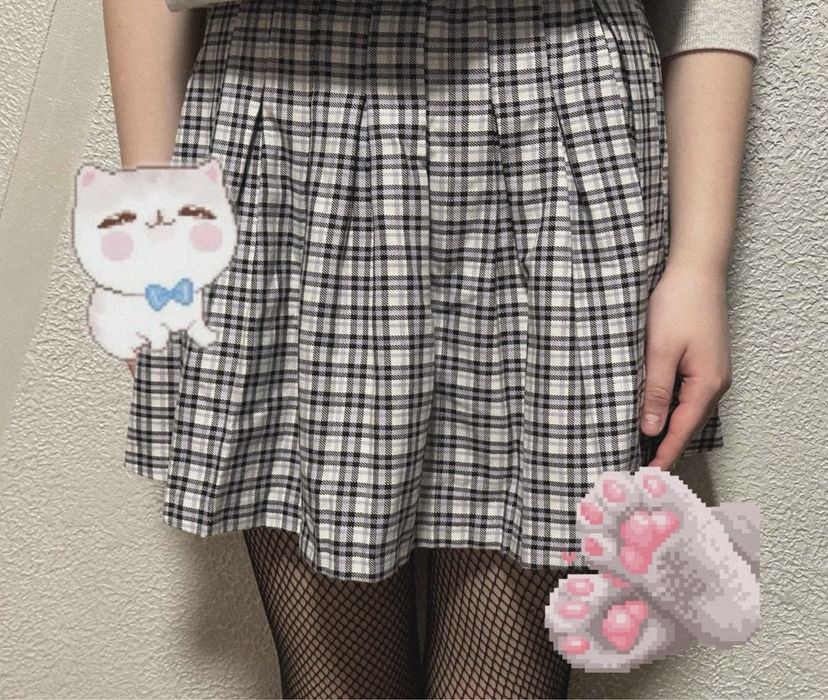 Bershka Міні Спідниця / Мини Юбка y2k