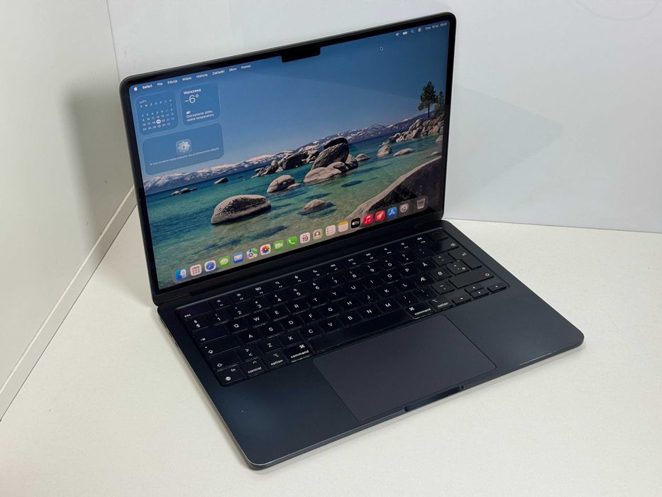 MacBook Air 13 2022 M2 8/256GB Super Stan GWARANCJA 87% Kondycji Bater