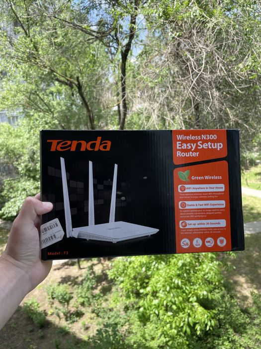 Роутер Tenda N300 F3 wi-fi роутер