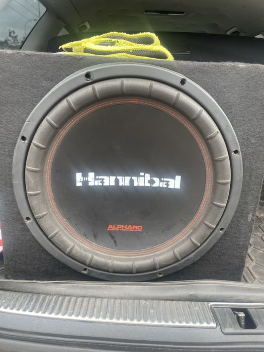 Пасивний сабвуфер Alphard Hannibal з підсилювачем