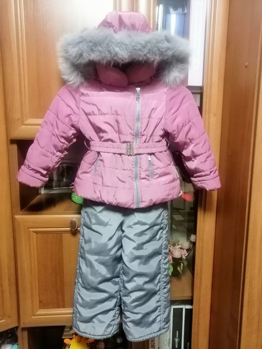 Зимний тёплый костюм (на 3-4 года)