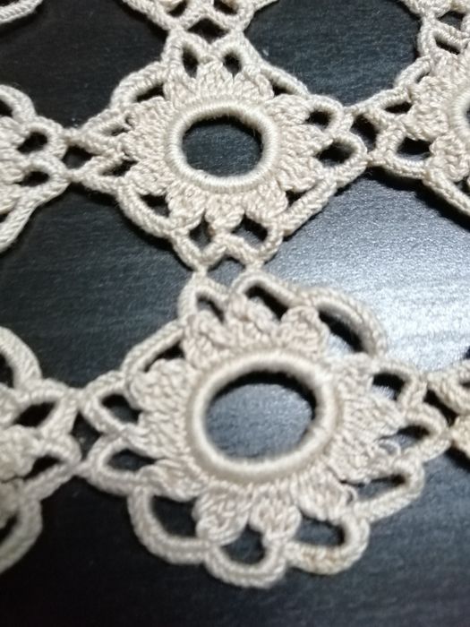 Panos de croché feitos à mão