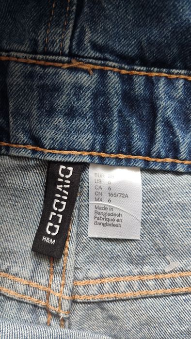 Ogrodniczki jeansowe H & M