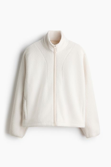 Молочна  фліска H&M Teddy Fleece (Розмір M)