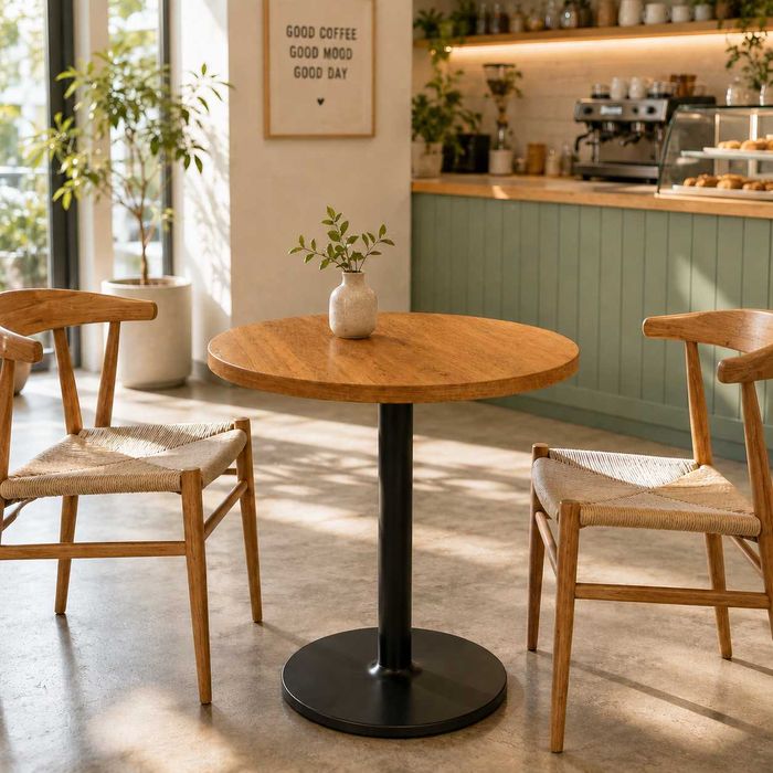 Stolik, stół do jadalni, restauracji, lokalu fi 60 - PRODUCENT - 5 lat gwarancji