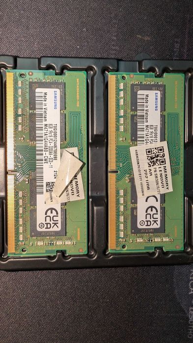 Pamiec ram Samsung 2x8GB DDR4 3200MHZ sodimm M471A1G44AB0-CWE