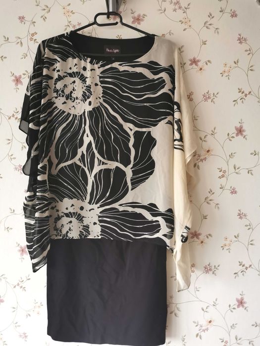 Sukienka z narzutka, elegancka