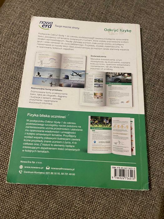 Fizyka klasa 1 Podstawowy Liceum Technikum