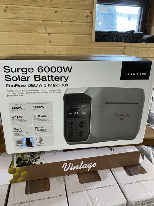 EcoFlow DELTA 3 Max Plus (2 048 Wh) — НОВА . Відправлення  17/02