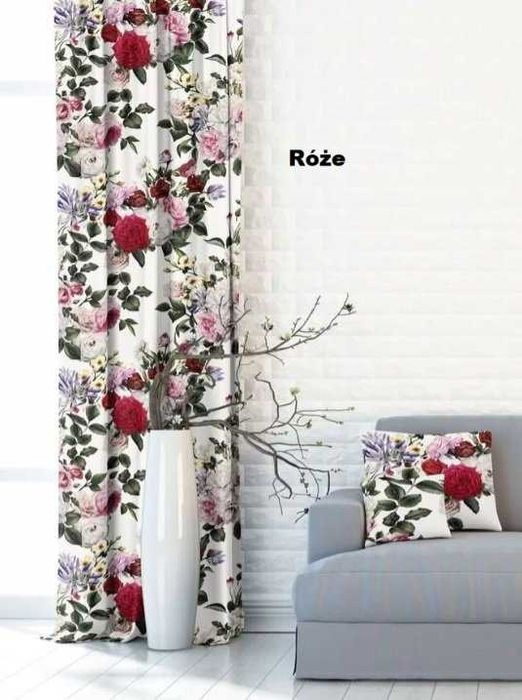 Zasłony zaciemniające, różne wzory i kolory szyte na dowolny wymiar