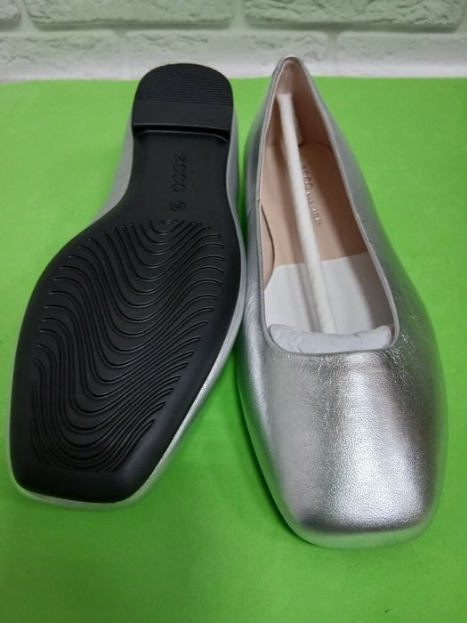 Балетки ECCO 8829757 Срібний 37