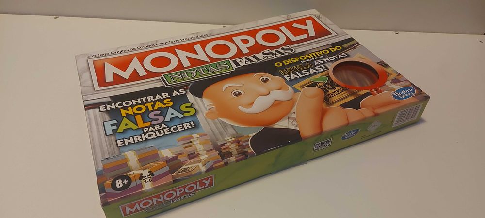 Jogo Monopoly Notas Falsas (Hasbro Gaming) - Completo em Português