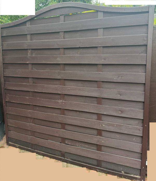 Płot 180x 180 pergola ogrodowa lamelowy malowany