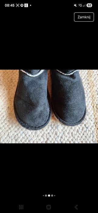 Modne dziewczęce ocieplane kozaczki zimowe viralowe