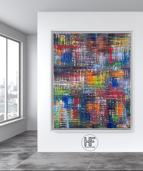 Helmut Friedel - pintura a acrílico sobre tela