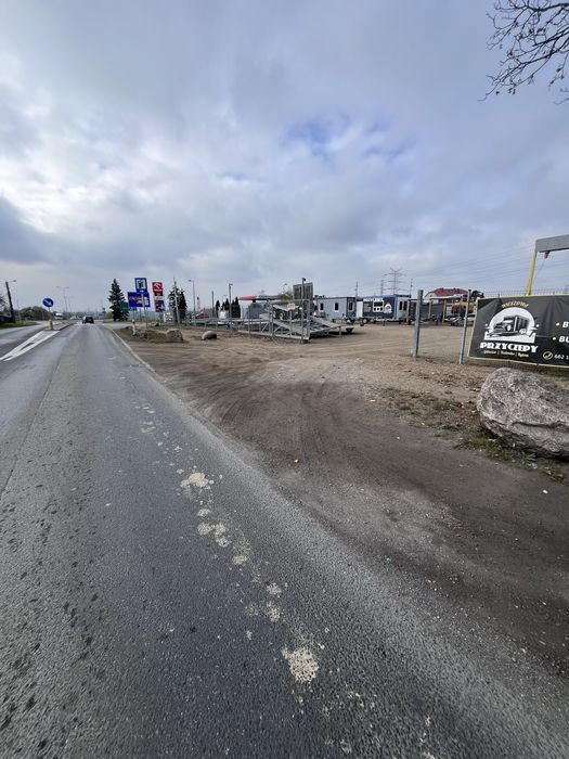 Wynajmę teren grunt plac DK78 blisko A1 obok Orlenu