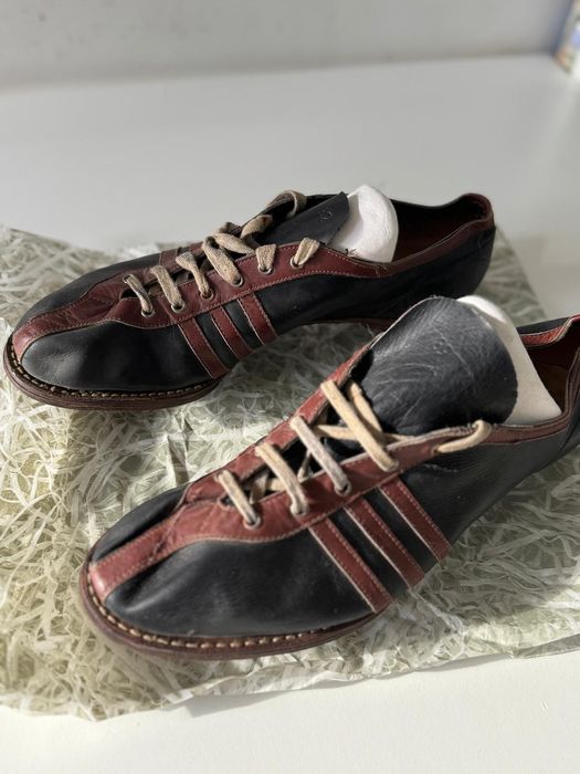 Unikatowe zabytkowe buty na bieżnie vintage