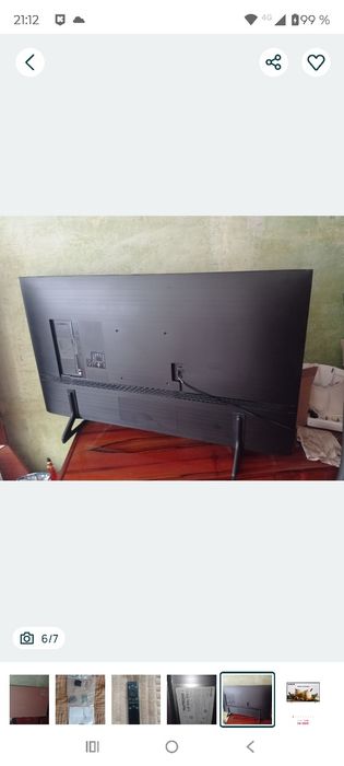 Продам телевизор Samsung Qled 50
