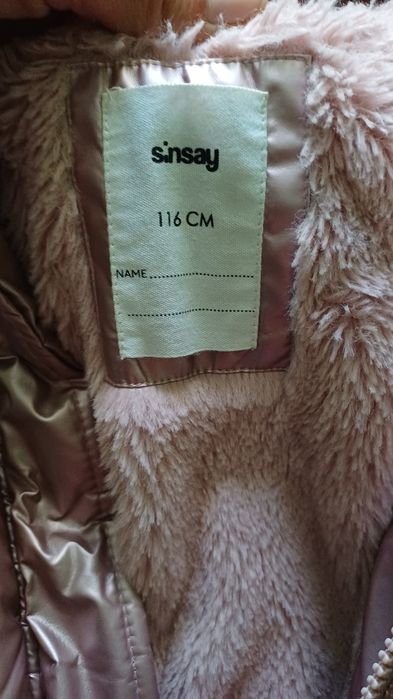 Зимова куртка для дівчинки Sinsay