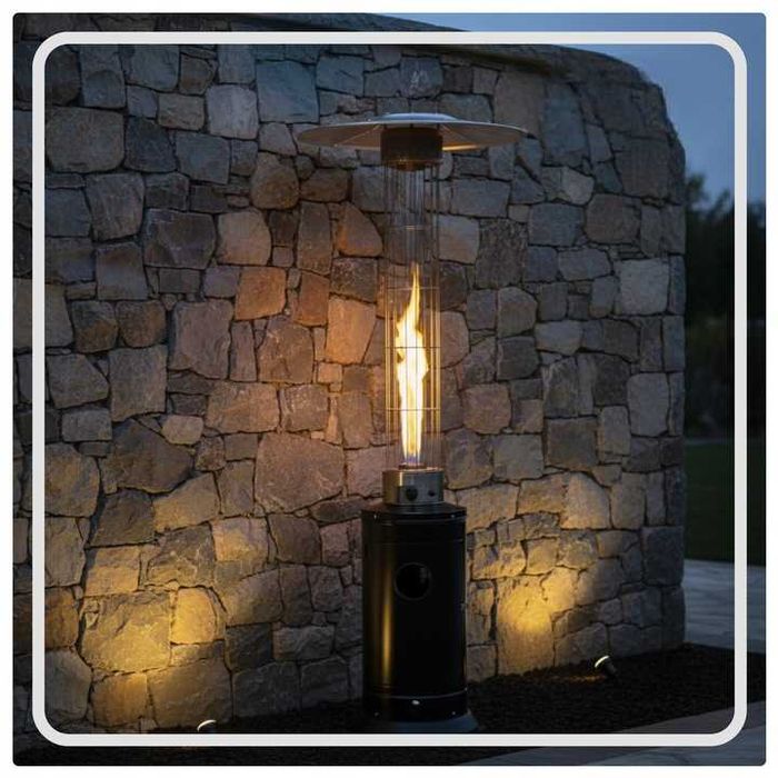 Обігрівач газовий вуличний Колба Обогреватель уличный газовый G-12