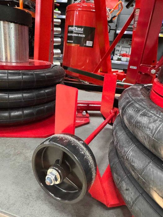 Домкрат підкатний пневматичний 3,5 т KD470 пневмодомкрат подушка