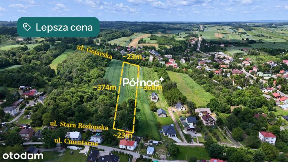 Szczebrzeszyn – działka z zabudową i mediami! - Widok 3