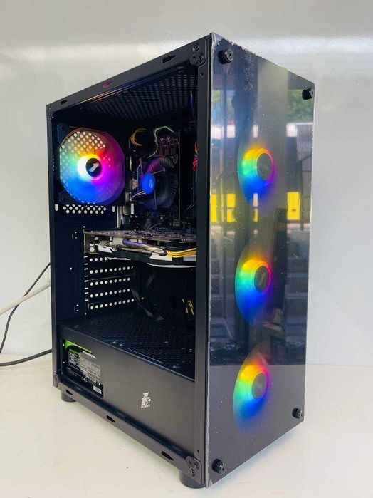 Игровой комп i3 12100f Intel 8x4.3GHz 8DDR4 240SSD RX580 8Gb RGB