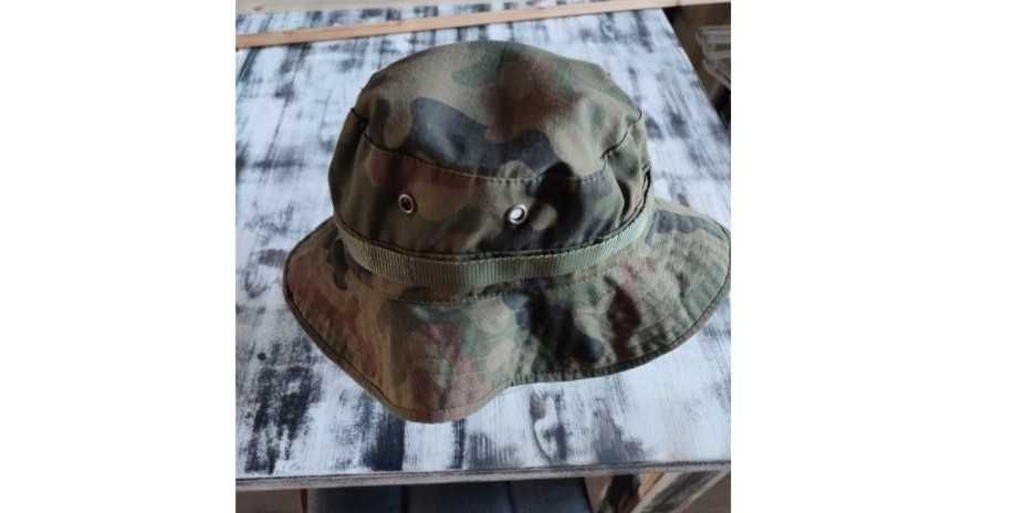 Kapelusz wojskowy moro WZ.93L Polski, bawełna rip-stop nowy nieużywany