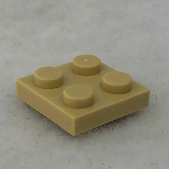 LEGO płytka 2x2 piaskowy Tan 302205 4114084 3022