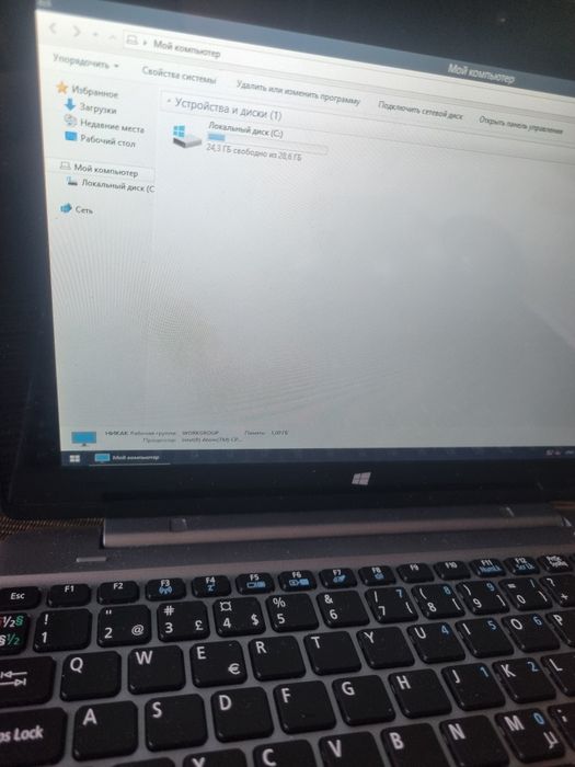 Планшет Нетбук Трансформер acer one 10 s1002. Зарядка, мышка.