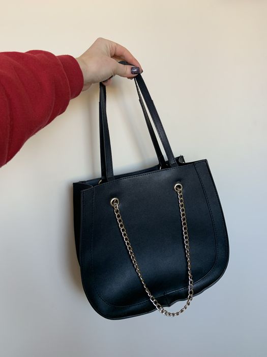 Шопер з шкірзаму, сумка