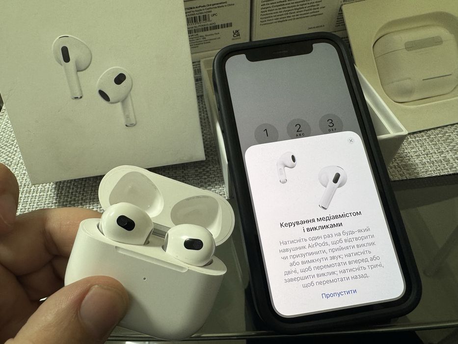 AirPods 3 Lux 1:1 топ якість ОПТ