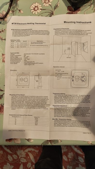 Tenho 2, regula temperatura.