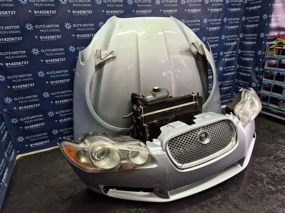 Frente completa usada JAGUAR XF X250 2.7D parachoques guardalamas