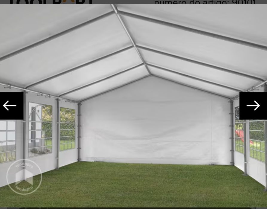 Pavilhão PVC 3x6mt