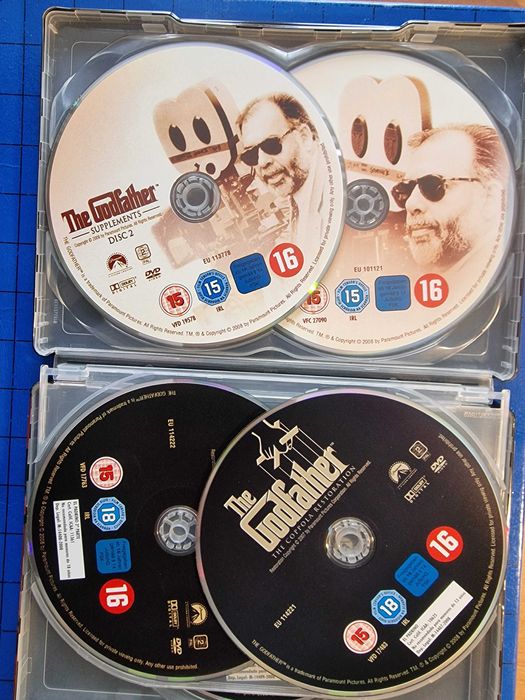 The Godfather The Coppola Restoration Metalowe DVD