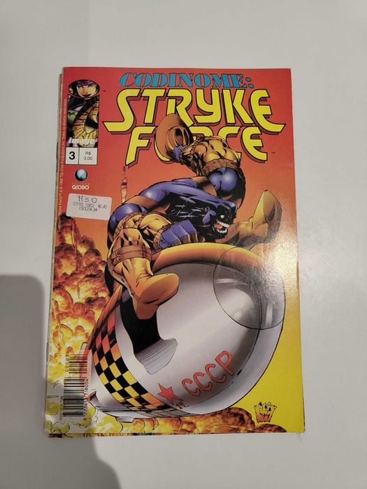 Codename: Strykeforce #1-4 (PT-BR, 1996, raro)