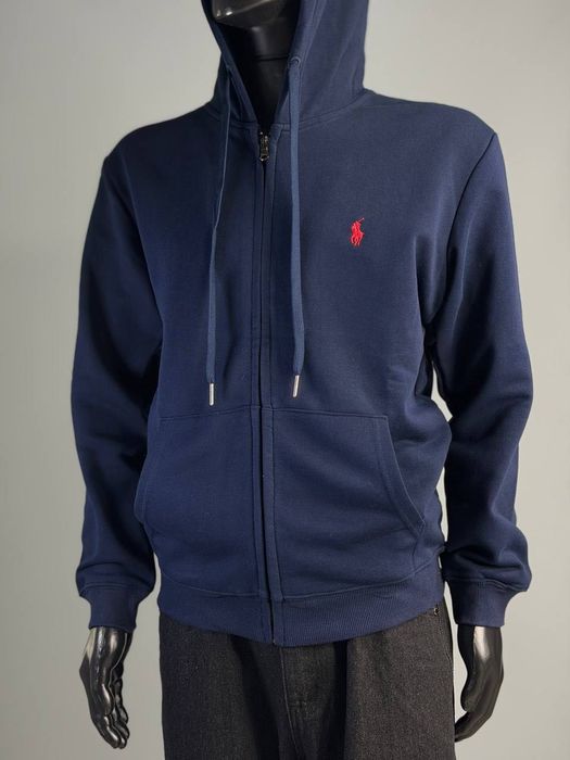 Зіп худі Polo Ralph Lauren чорне / темно-синє / сіре S–XL