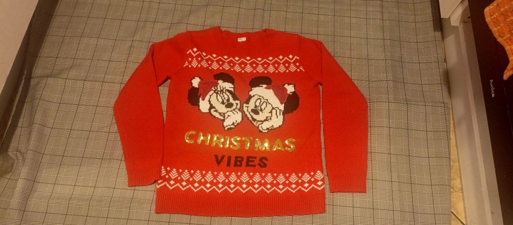 Sweterek damski świąteczny S